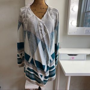 💐Charlotte Russe Aztec Cardigan Size Medium